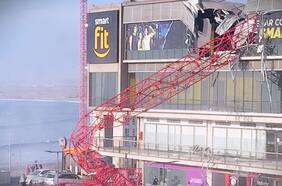 Un fallecido y siete heridos deja caída de grúa de construcción sobre gimnasio en Arica