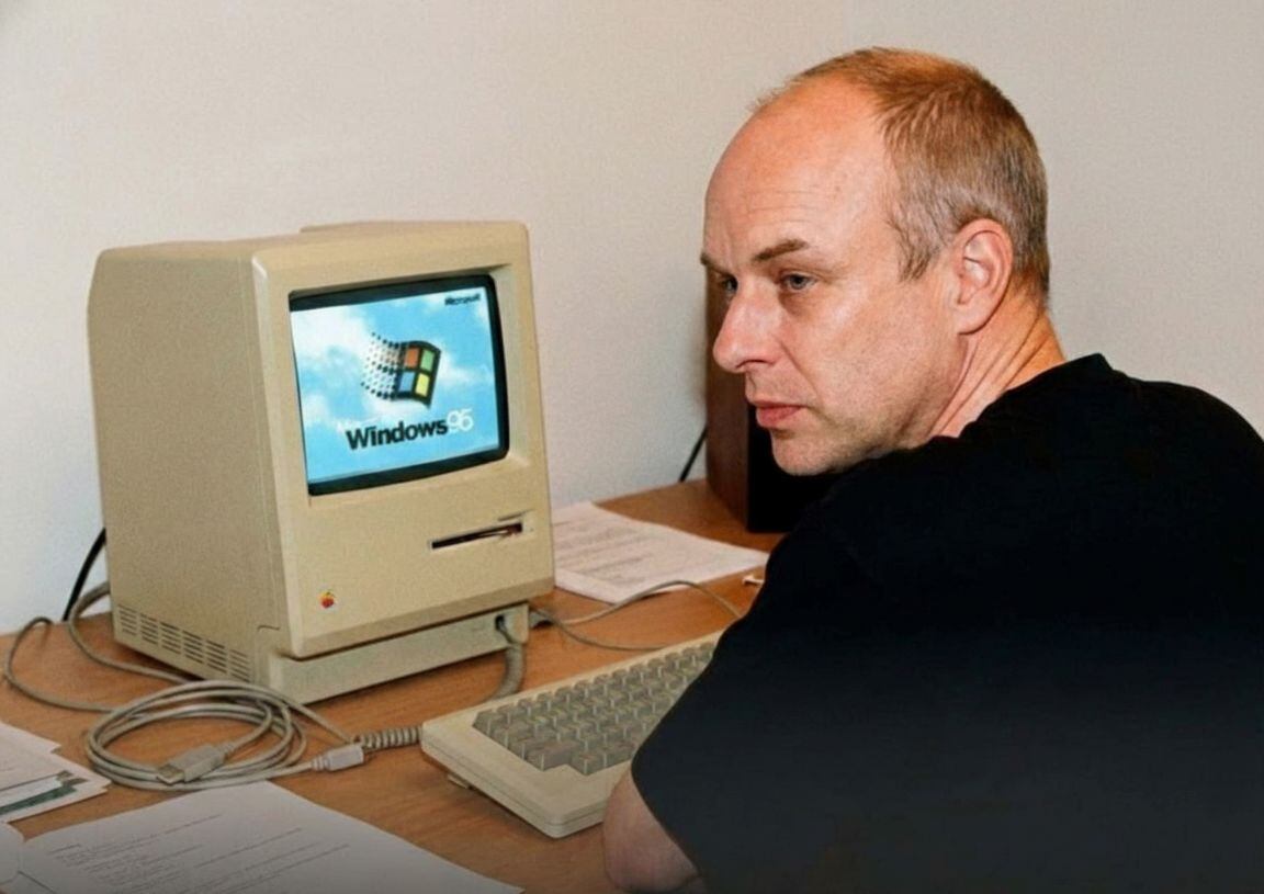 El Secreto de Windows 95: Un Icono Creado… ¡En una Mac!