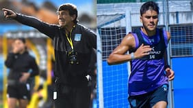 Gustavo Costas vuelve a repasar a Damián Pizarro por su nivel en Racing: “Le cuesta meterse en ritmo”