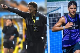 Gustavo Costas vuelve a repasar a Damián Pizarro por su nivel en Racing: “Le cuesta meterse en ritmo”