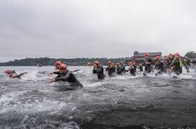 Frutillar brilla con el TriSeries 2024, un triatlón internacional a orillas del Lago Llanquihue