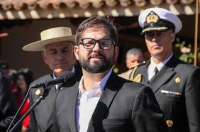 Boric anuncia plan para la reconstrucción tras incendios y la entrega de un bono de $1 millón a familias que esperan viviendas de emergencia