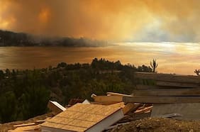 Incendio forestal en Vichuquén: Senapred reporta afectación de al menos 200 hectáreas y mantiene alerta roja