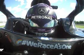 Hamilton se queda con la pole y bate récord en Silverstone