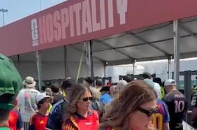 Filas kilométricas, altercados y una larga espera: el caos para ingresar a la final del Mundial entre España y Argentina
