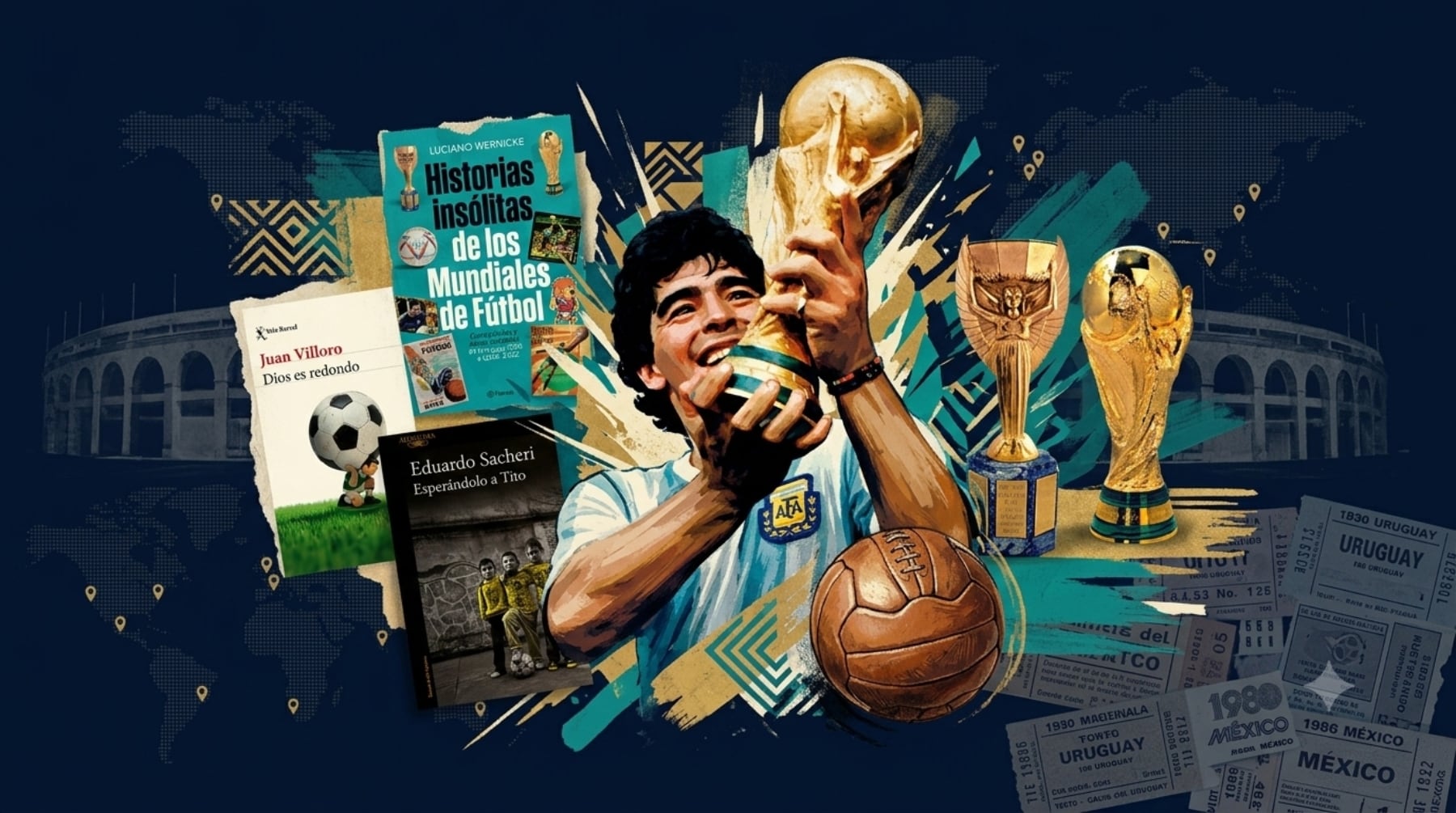 Letras mundialistas: 10 libros imperdibles para entender el alma del fútbol