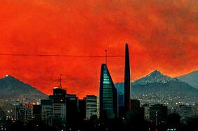 El devastador efecto de un gran terremoto en Chile, según la Inteligencia Artificial