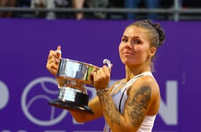 “Mi papá se fue a la guerra”: la historia de Oleksandra Oliynykova, la tenista ucraniana que ganó la Copa LP en Colina