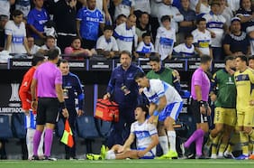 La jugada que provocó la indignación de la UC en el duelo contra Boca Juniors por la Copa Libertadores