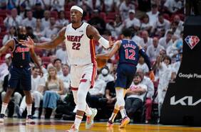 NBA: Miami da una paliza a Sixers y queda a un paso de la final de la Conferencia Este