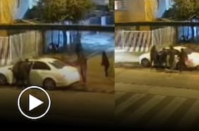 Así fue el violento robo de un vehículo con menores en su interior en Maipú