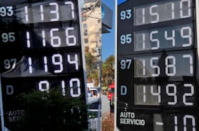 Gobierno modifica parámetros del Mepco y bencinas suben menos de lo esperado