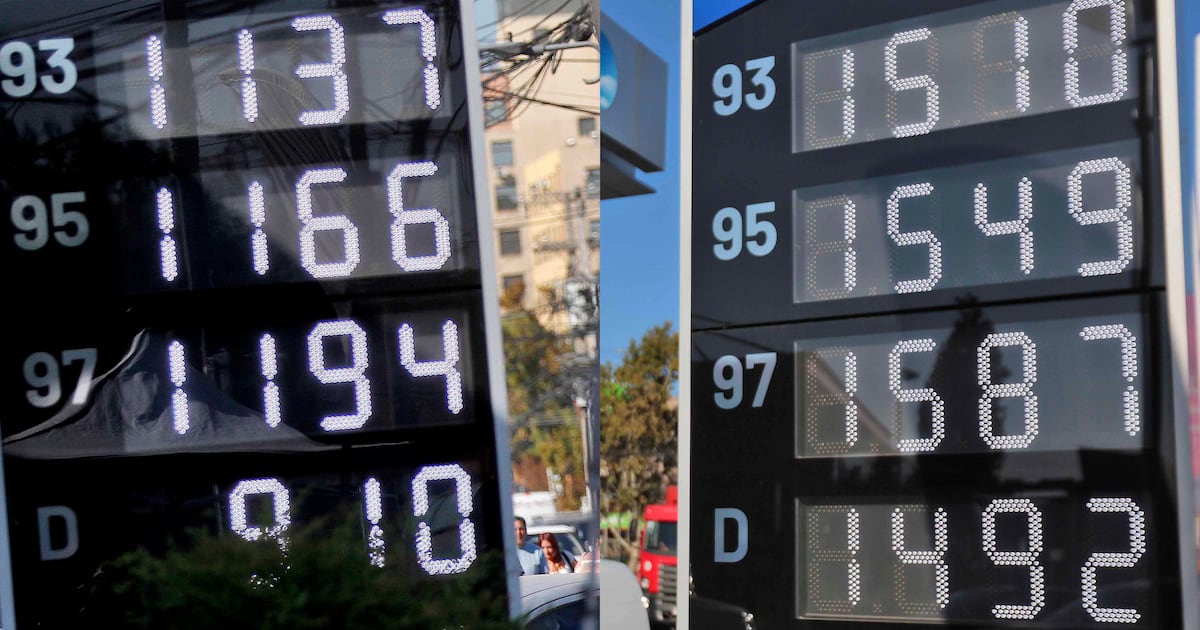 PRECIOS DE LOS COMBUSTIBLES: Alza menor a la esperada, pero diésel registra fuerte aumento