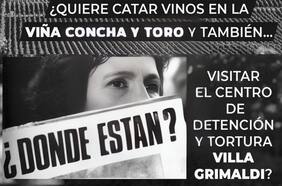 Catar vinos y visitar Villa Grimaldi: la actividad que Fundación Futuro ya hizo en 2022 y que este año fue forzada a suspender