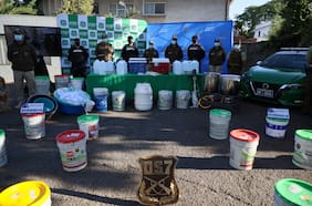 Así fue la mayor incautación de metanfetamina de la historia de Chile