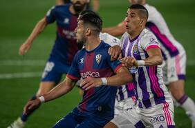 Orellana ve desde la banca el empate entre el Valladolid y el Huesca