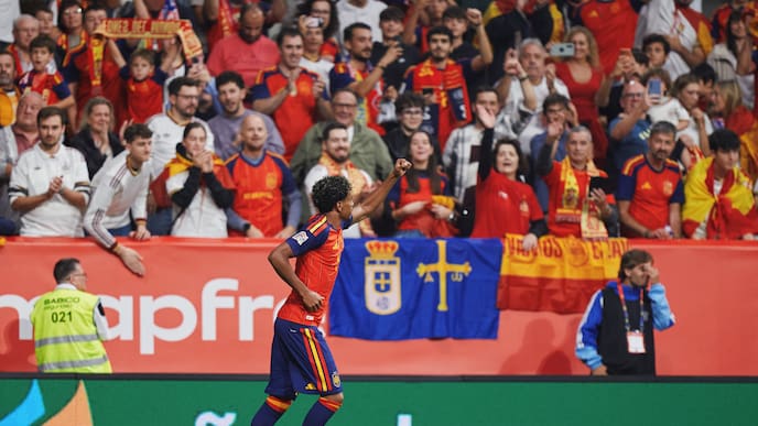 Con otro golazo de Lamine Yamal: España vence a República Checa y mantiene campaña perfecta en la Nations League