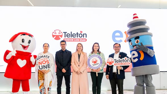 Entel inició su campaña interna en apoyo a la Teletón 2026
