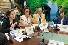 PreCOP del Congo: los intensos días de la ministra Maisa Rojas para avanzar en la discusión mundial sobre cambio climático