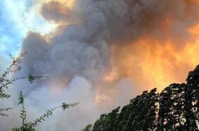 Cancelaron la alerta roja: Senapred declara alerta amarilla por incendio en Las Cabras