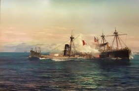 El combate de Angamos: el día en que el Huáscar cayó en una trampa (y la atroz muerte de Miguel Grau)