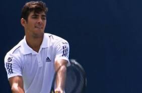 Garin regresa al circuito con una estrecha caída en dobles