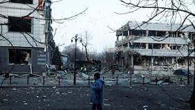 Ucranianos manifiestan su rechazo a propuesta de paz de Trump en medio de negociaciones en Ginebra