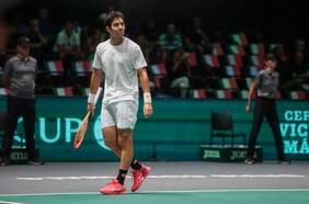Christian Garin le dice adiós al ATP de Tokio tras ir de más a menos contra Alexei Popyrin