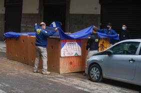 Investigan hallazgo de un cuerpo calcinado en el centro de Santiago