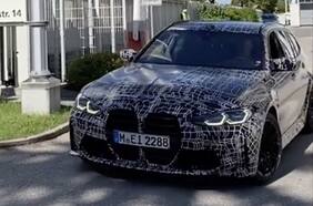 El BMW M3 Touring se muestra por primera vez en movimiento