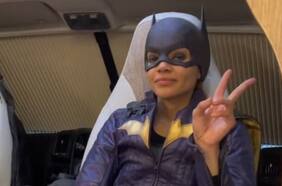 La actriz de Batgirl filtró un par de videos de la cancelada película que incluyen al villano interpretado por Brendan Fraser