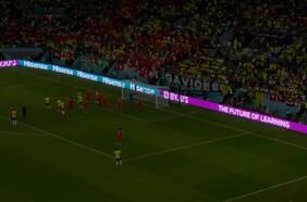 Video: El inesperado corte de luz que sorprendió a Brasil y Suiza en el Mundial