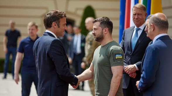 Macron anuncia envío de nuevos misiles interceptores a Ucrania tras ofensiva rusa