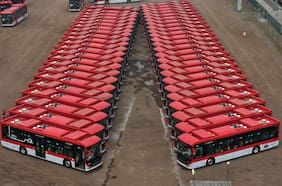 Red Movilidad suma más de 300 nuevos buses eléctricos para el Gran Santiago