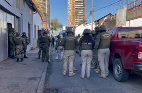 Tras masivo operativo en Recoleta: Carabineros detiene a 8 miembros de banda delictual que tendría vínculo con “Los Pulpos”