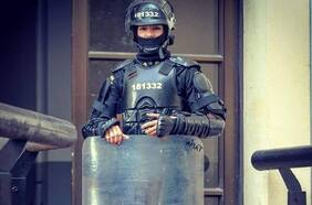 La policía de fuerzas especiales que cuidará el arco de Santiago Morning