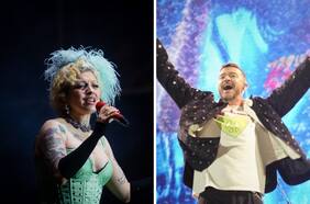 Mon Laferte dedicó su show a Britney Spears en Lollapalooza Argentina mientras Justin Timberlake actuaba en otro escenario