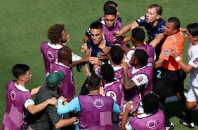 Liderados por Soteldo y Lautaro Martínez: la pelea entre los jugadores del Inter de Milán y Fluminense