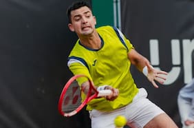Tomás Barrios se estrena con una accidentada victoria en el Challenger de Oeiras