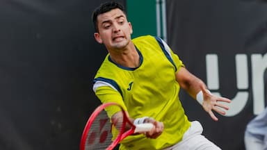 Tomás Barrios se estrena con una accidentada victoria en el Challenger de Oeiras