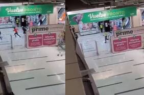 Revelan registro de disparos en mall de Ñuñoa: sujetos asaltaron tienda de tecnología