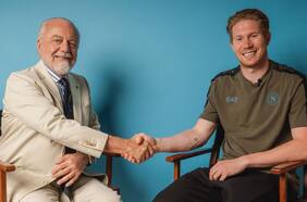 Con un recibimiento maradoniano: Kevin De Bruyne es oficializado como el flamante refuerzo del Napoli