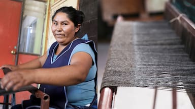 Marcelina Jancko Calani: tejer para otras, tejer para sí