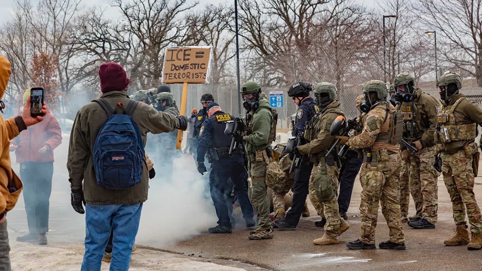 Protestas contra operativo del ICE en Minneapolis. Foto: Archivo