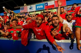 Con ministro incluido y 600 hinchas: la locura de Marruecos llega a Chile para la final del Mundial Sub 20 con Argentina