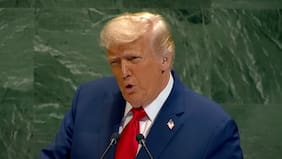 Trump insta a países a abandonar la Corte Penal Internacional y amenaza con “aniquilar a Irán”