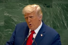 Trump insta a países a abandonar la Corte Penal Internacional y amenaza con “aniquilar a Irán”