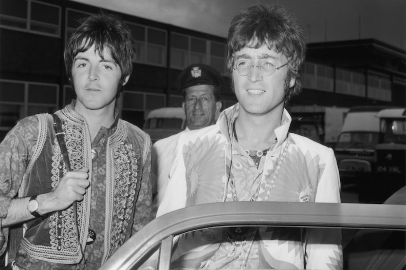 Paul McCartney y John Lennon