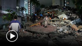 Registran dramáticos rescates tras doble terremoto en Venezuela