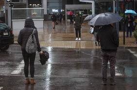 Senapred emite alerta para la Región Metropolitana por lluvias de esta semana